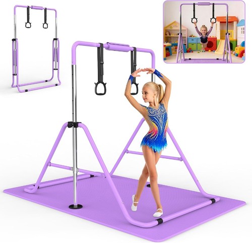 Gymnastics horizontal bar with - bar,